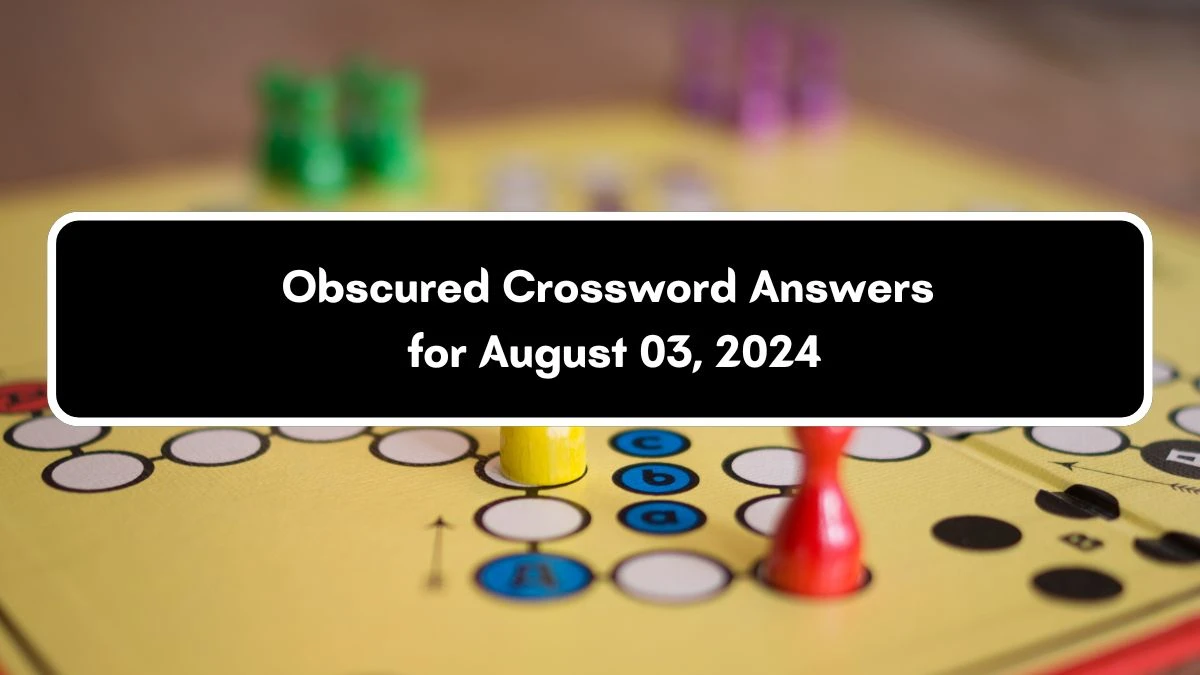 Obscured Puzzle Page Crossword Clue Puzzle Answer from August 03, 2024