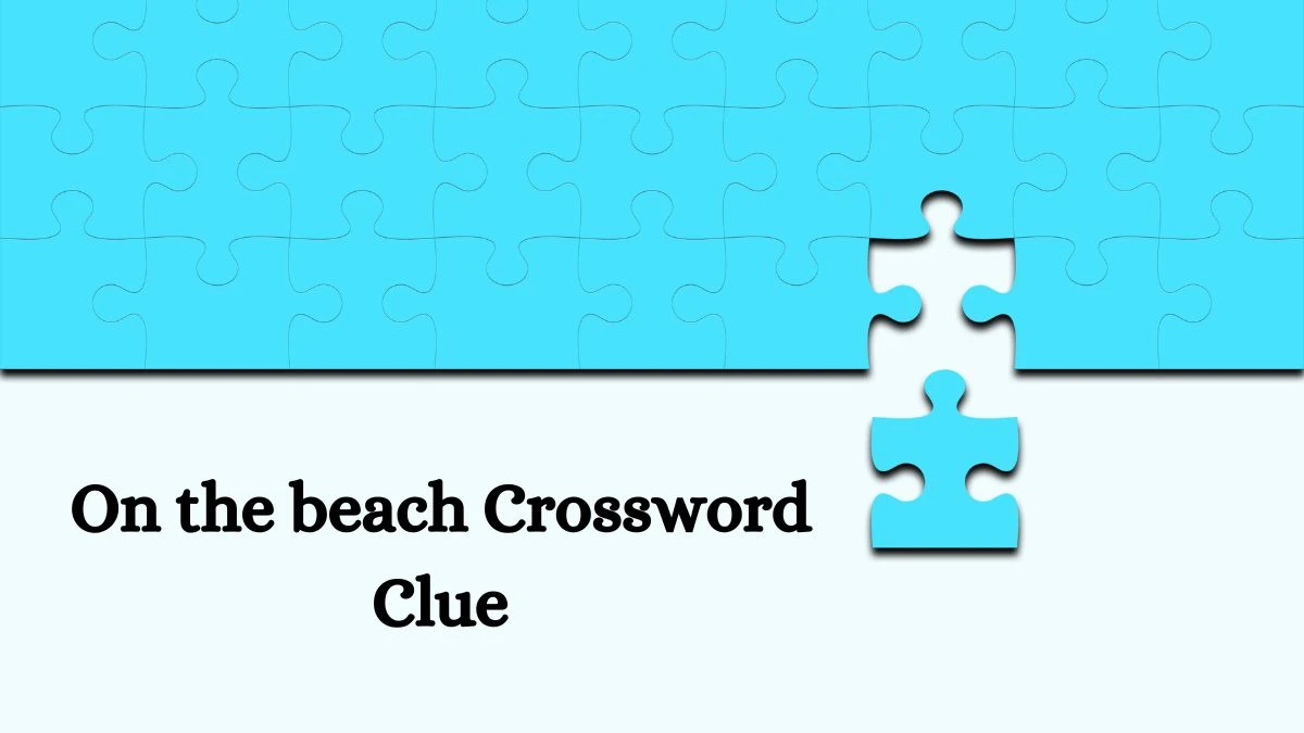 On the beach Daily Themed Crossword Clue Puzzle Answer from August 02, 2024