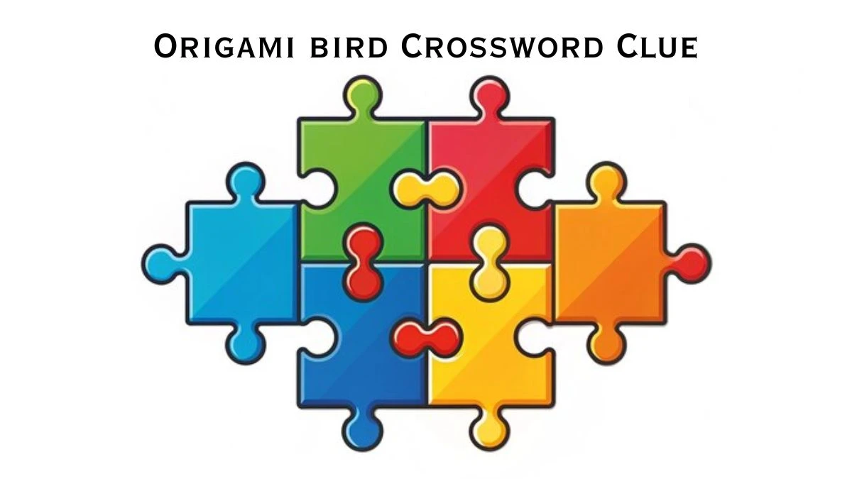 USA Today Origami bird Crossword Clue Puzzle Answer from August 07, 2024