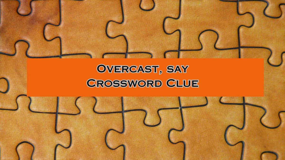 LA Times Overcast, say Crossword Clue Puzzle Answer from August 02, 2024