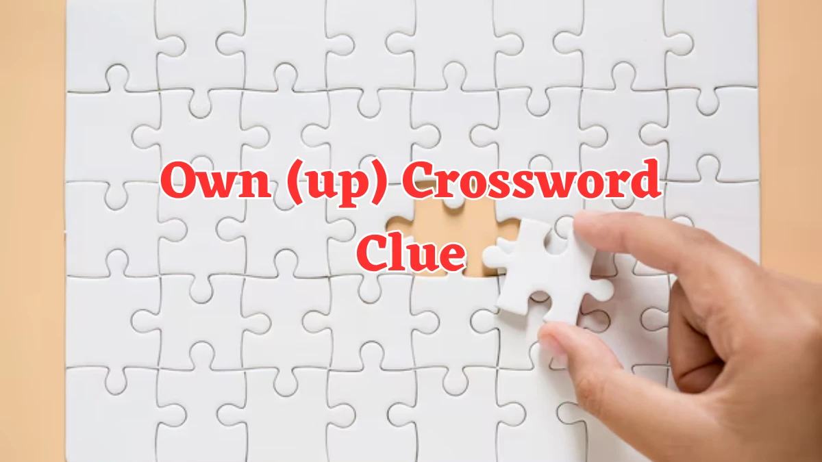 Universal Own (up) Crossword Clue Puzzle Answer from August 05, 2024