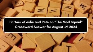 LA Times Partner of Julie and Pete on The Mod Squad Crossword Clue Answers with 4 Letters from August 19, 2024