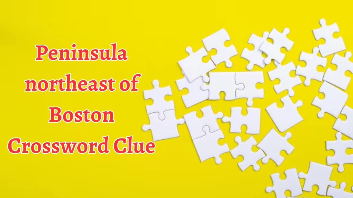 LA Times Peninsula northeast of Boston Crossword Clue Answers with 7 Letters from August 19, 2024