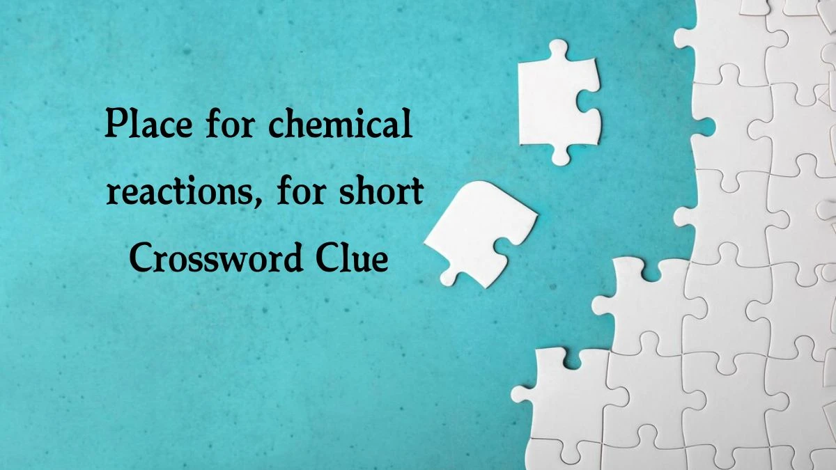 Place for chemical reactions, for short Daily Themed Crossword Clue Puzzle Answer from August 19, 2024