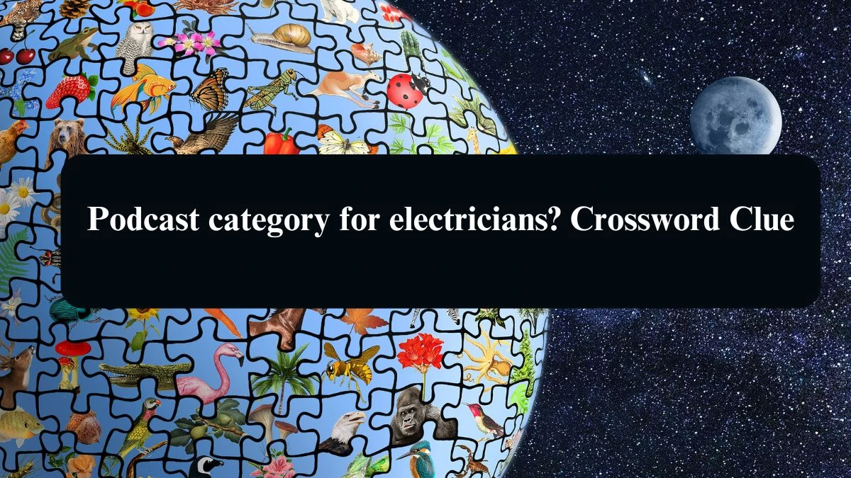 LA Times Podcast category for electricians? Crossword Clue Puzzle Answer from August 15, 2024