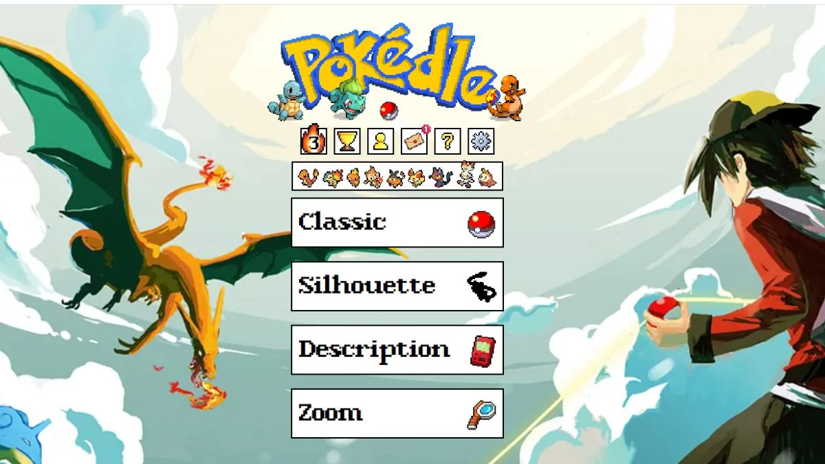 Pokedle Answers Today August 03, 2024: Silhouette, Classic, Zoom, Description