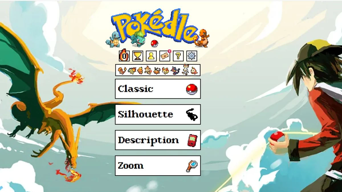 Pokedle Answers Today August 05, 2024: Silhouette, Classic, Zoom, Description