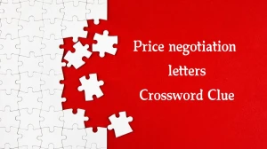 Price negotiation letters Daily Themed Crossword Clue Puzzle Answer from August 17, 2024