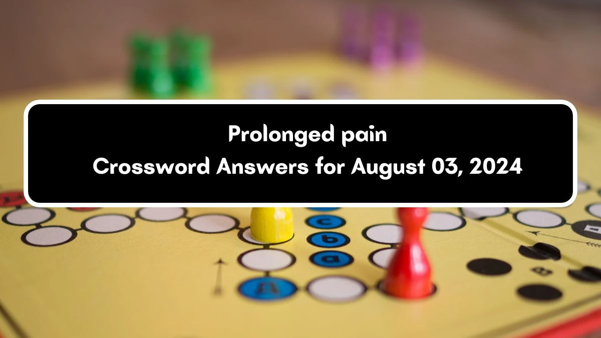 Prolonged pain Daily Themed Crossword Clue Puzzle Answer from August 03, 2024