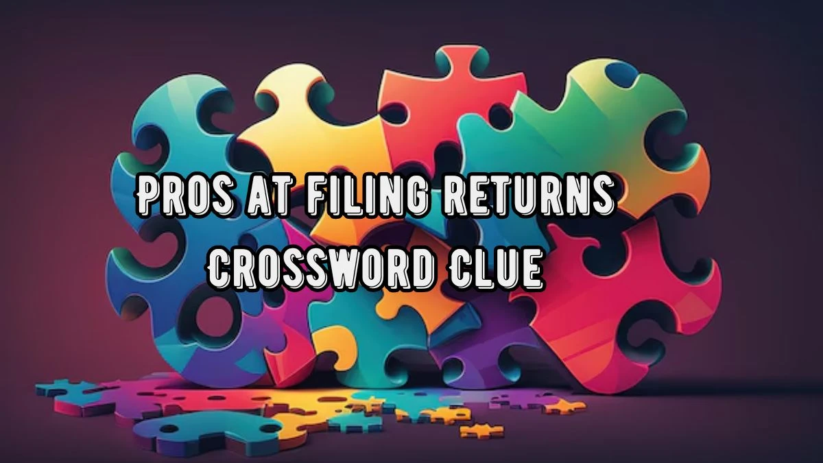 Pros at filing returns Universal Crossword Clue Puzzle Answer from August 22, 2024