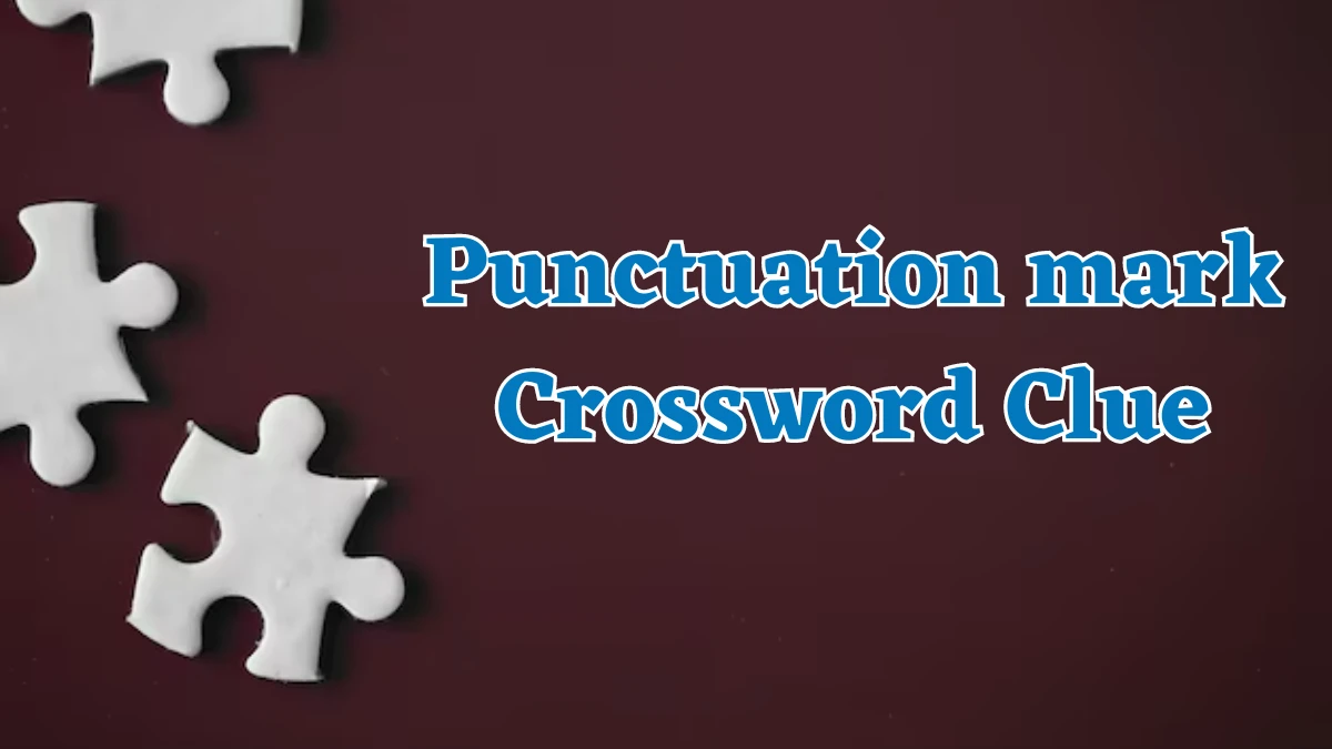 Punctuation mark Crossword Clue Answers on August 02, 2024