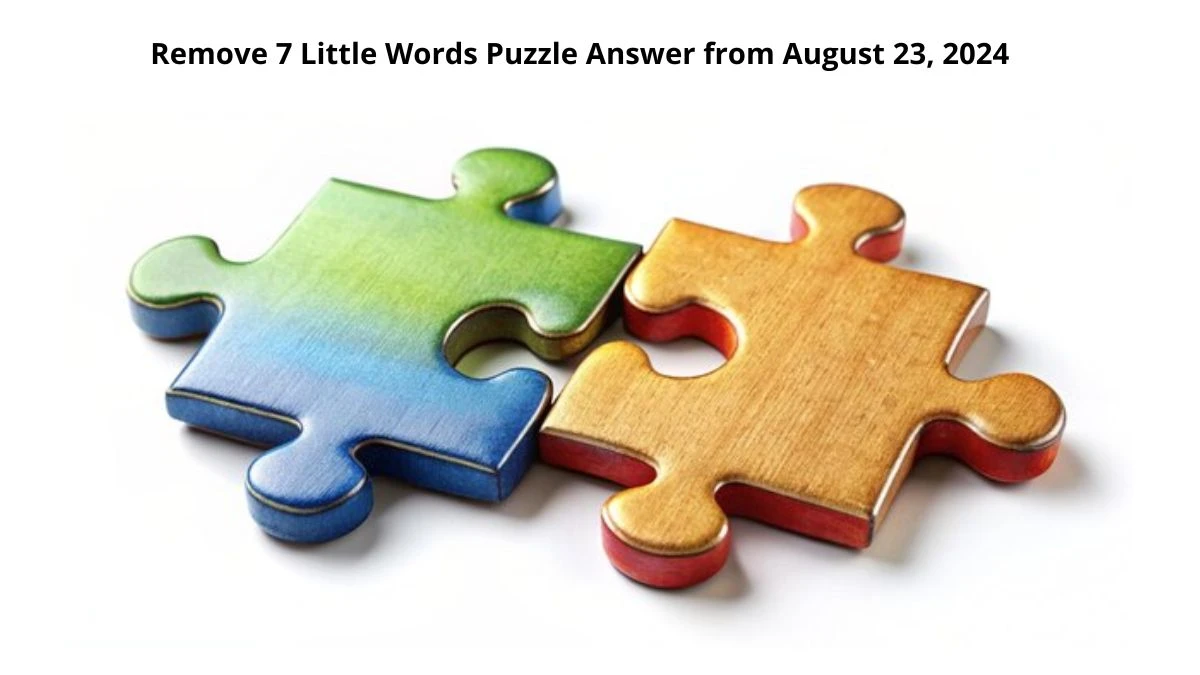 Remove 7 Little Words Puzzle Answer from August 23, 2024