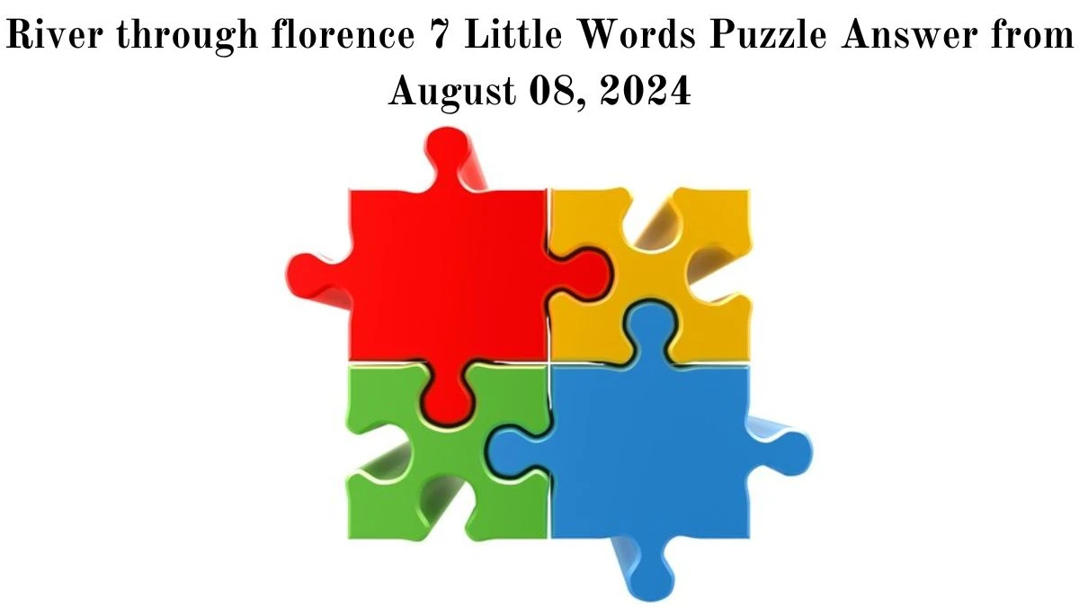 River through florence 7 Little Words Puzzle Answer from August 08, 2024