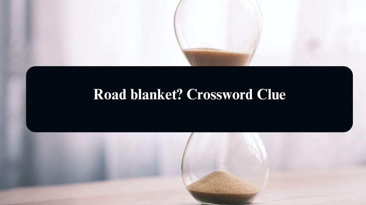 Road blanket? Daily Themed Crossword Clue 3 letters Puzzle Answer from August 15, 2024