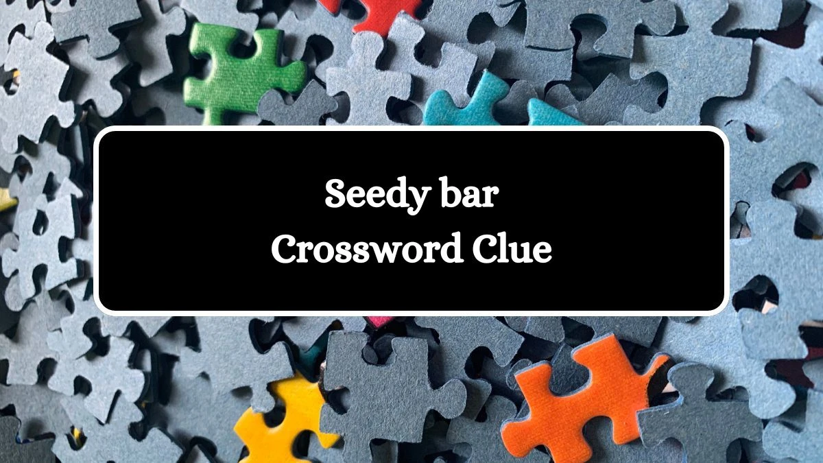 Daily Commuter Seedy bar Crossword Clue 7 Letters Puzzle Answer from August 05, 2024