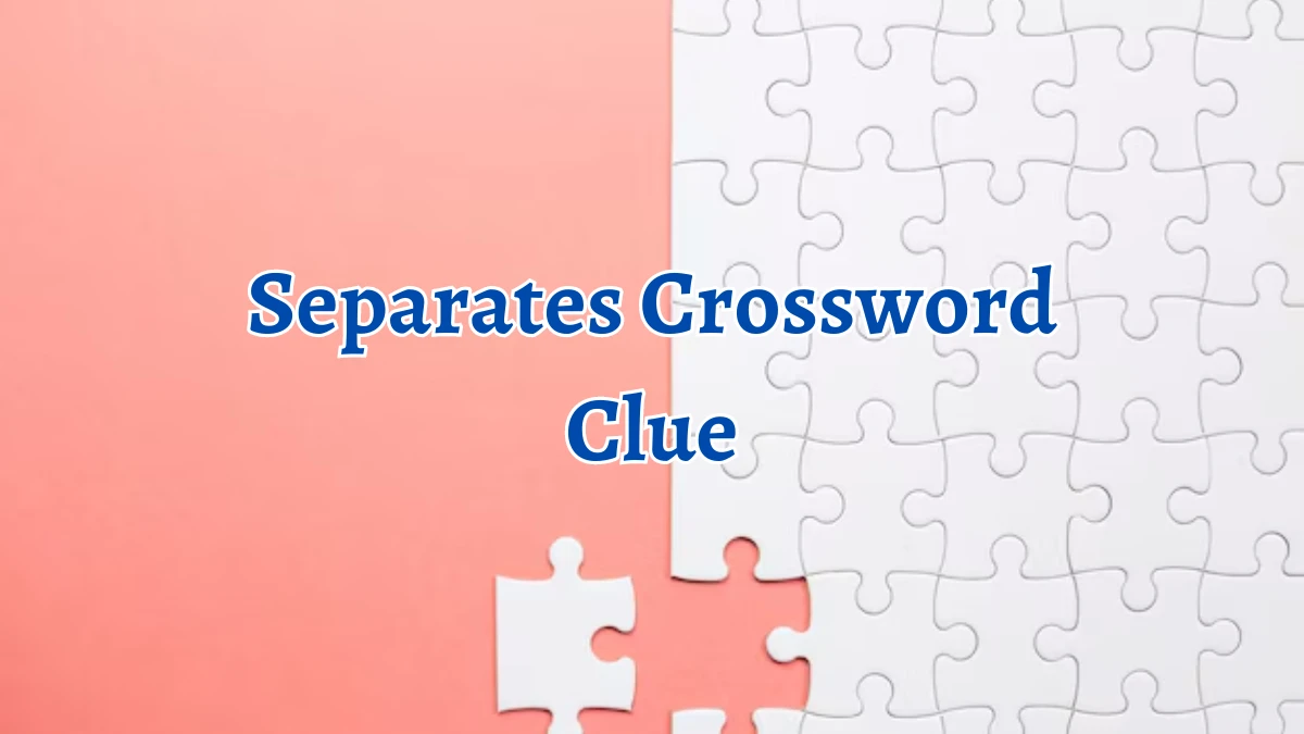 Separates Puzzle Page Crossword Clue Puzzle Answer from August 21, 2024