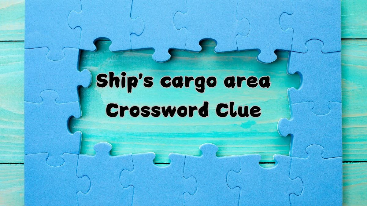 Ship's cargo area Puzzle Page Crossword Clue Answer from August 21, 2024