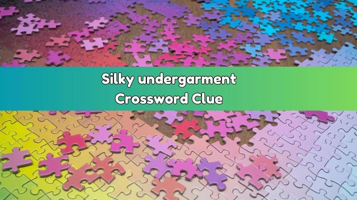 Daily Commuter Silky undergarment Crossword Clue 4 Letters Puzzle Answer from August 03, 2024