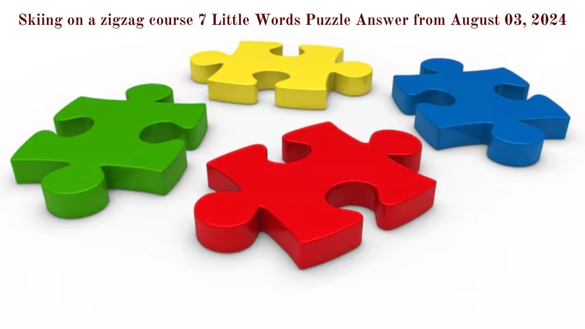 Skiing on a zigzag course 7 Little Words Puzzle Answer from August 03, 2024