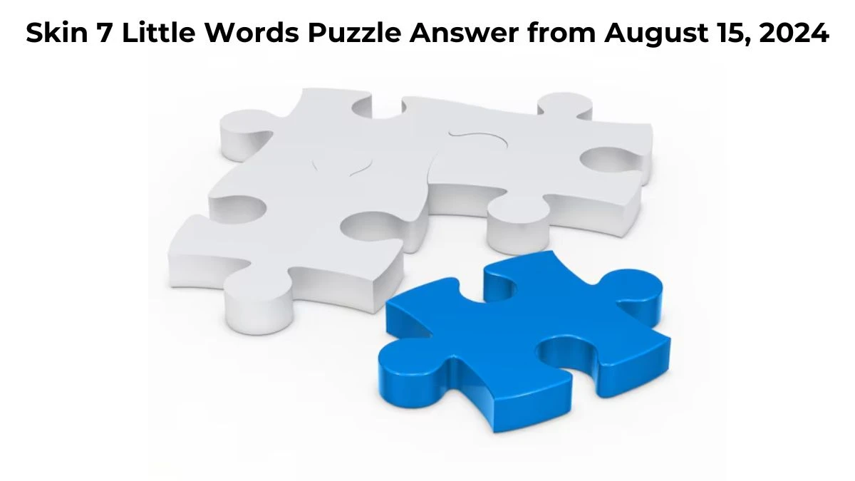 Skin 7 Little Words Puzzle Answer from August 15, 2024