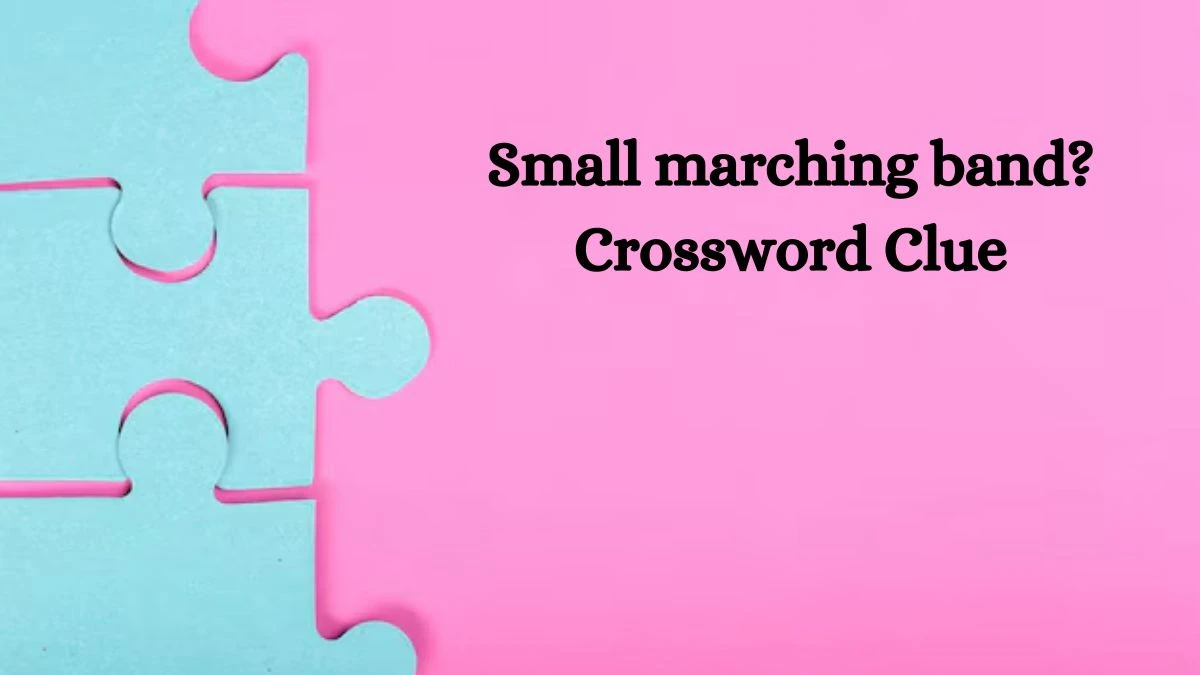 NYT Small marching band? Crossword Clue Puzzle Answer from August 22, 2024