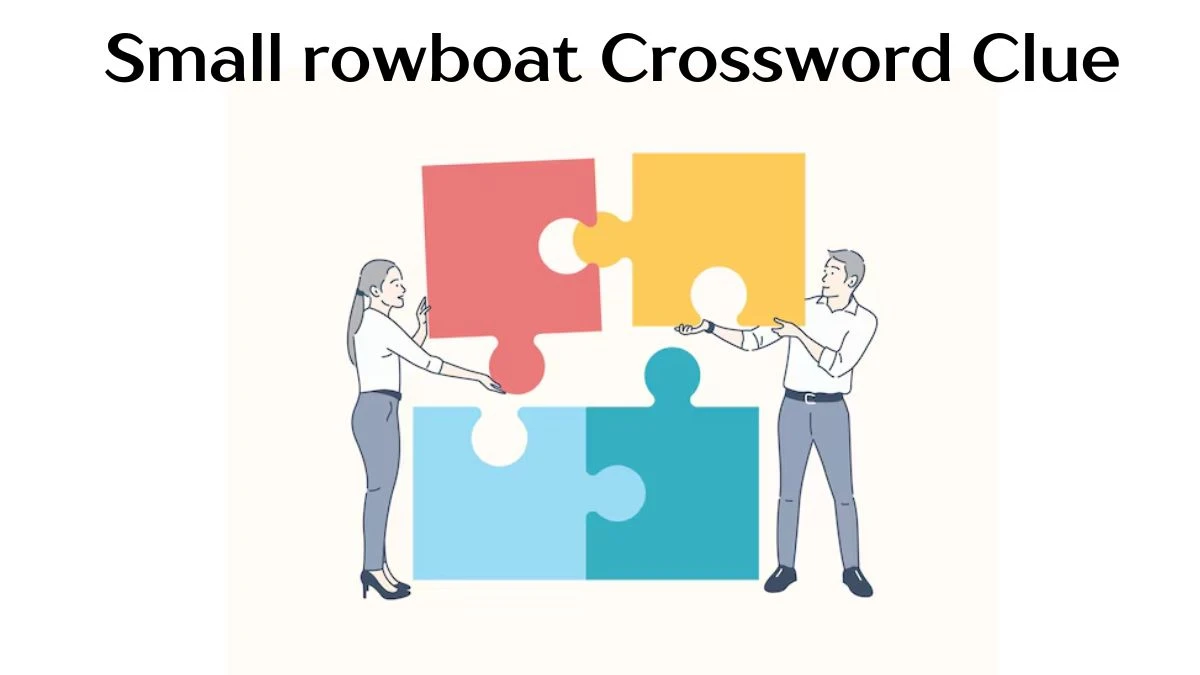 Small rowboat Puzzle Page Crossword Clue Answer from August 18, 2024