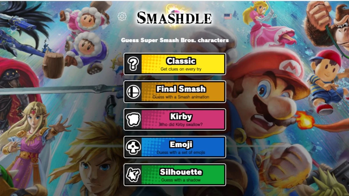 Smashdle Answers Today August 16, 2024: Classic, Final Smash, Kirby, Emoji, Silhouette