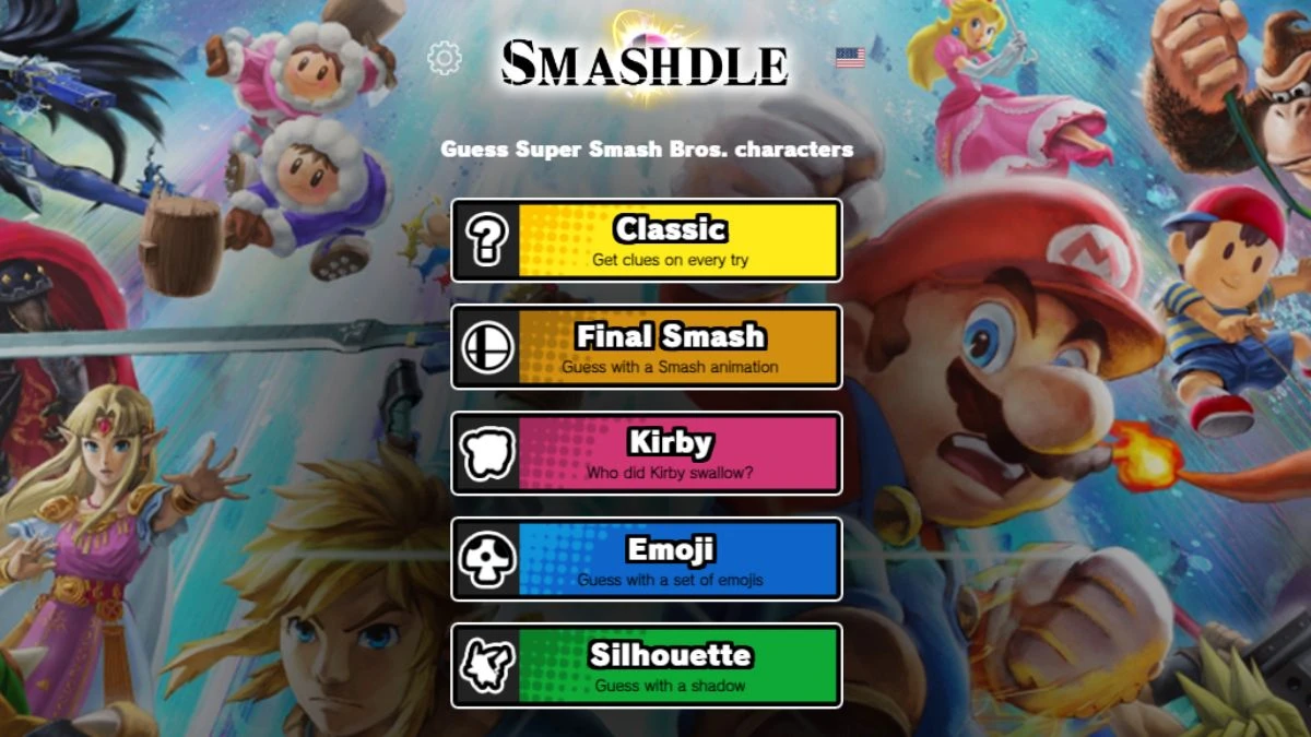 Smashdle Answers Today August 19, 2024: Classic, Final Smash, Kirby, Emoji, Silhouette