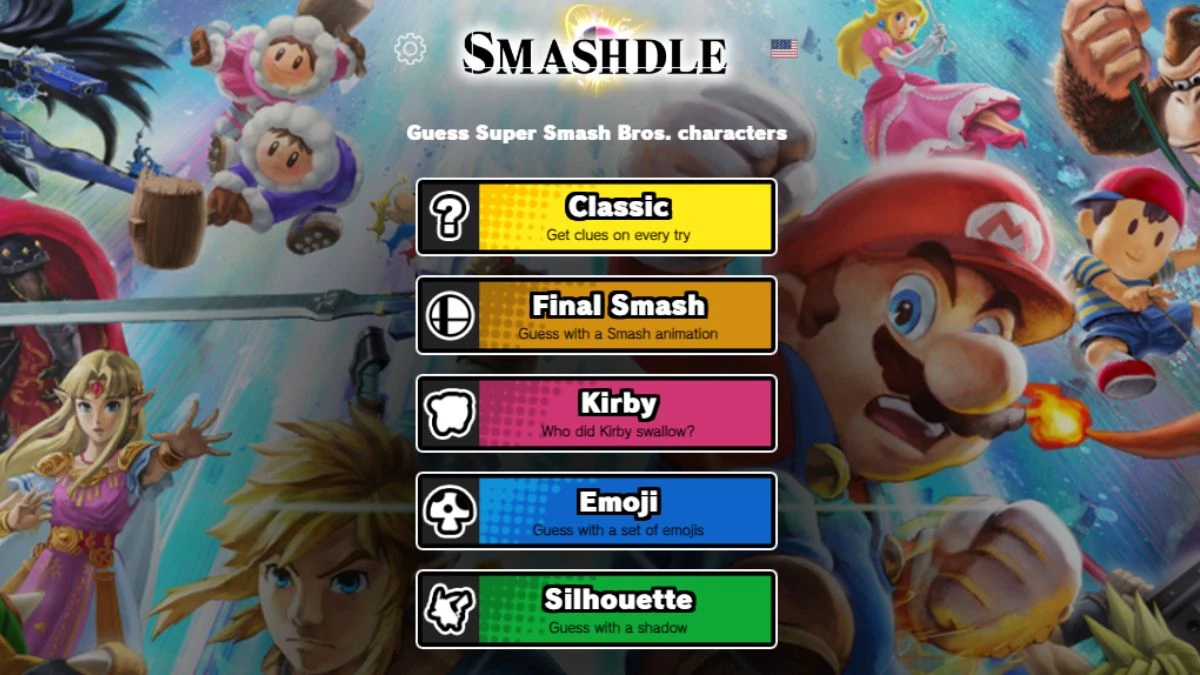 Smashdle Answers Today August 21, 2024: Classic, Final Smash, Kirby, Emoji, Silhouette