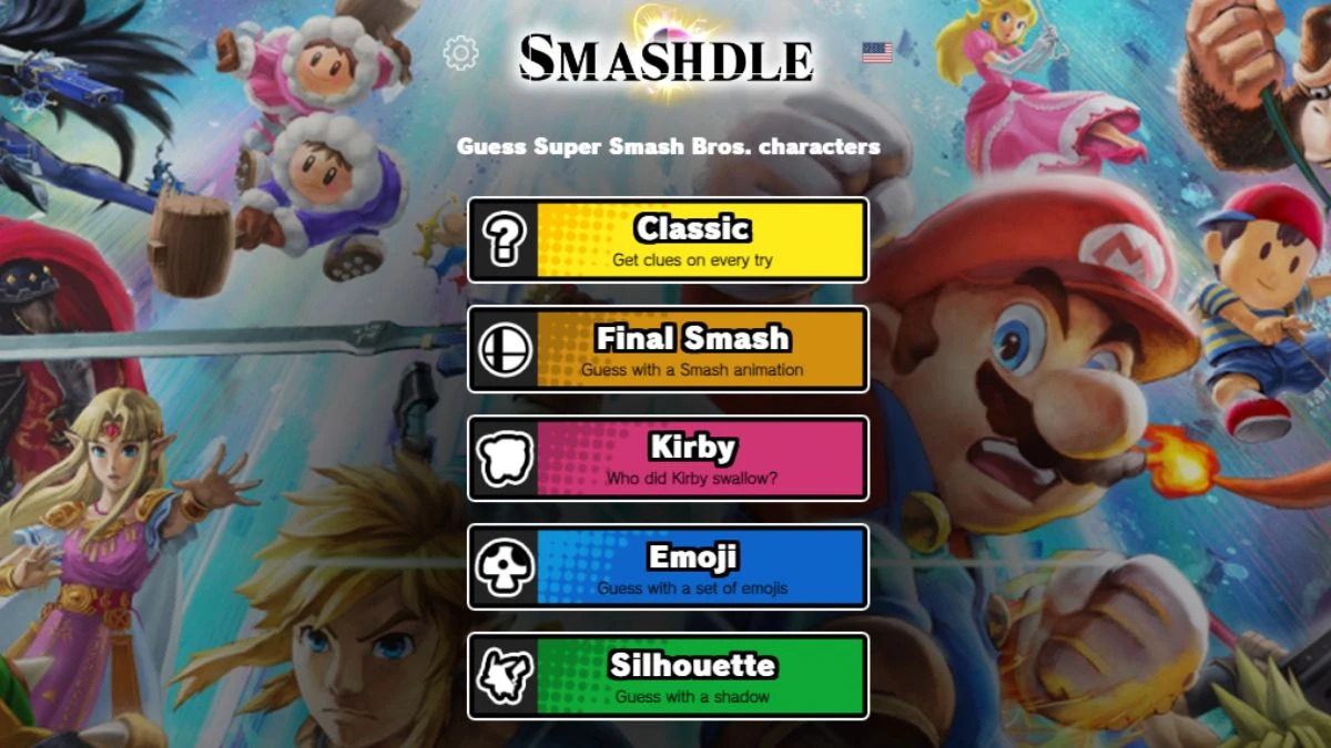 Smashdle Answers Today August 22, 2024: Classic, Final Smash, Kirby, Emoji, Silhouette