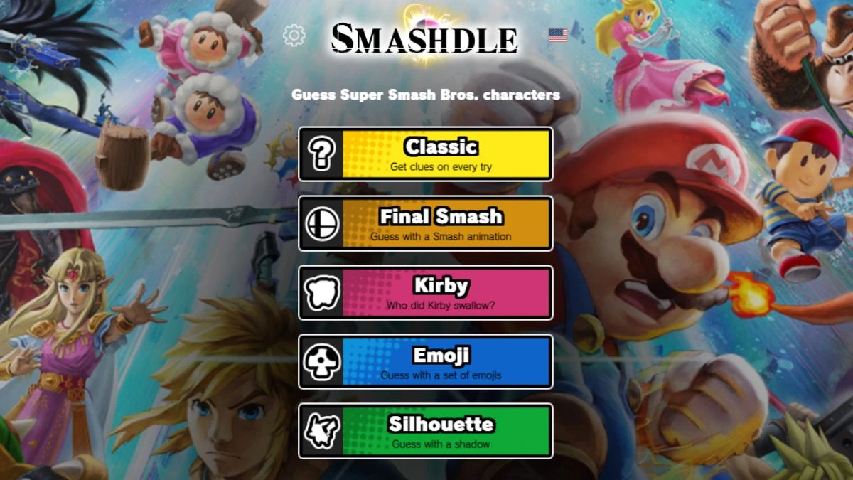 Smashdle Answers Today August 24, 2024: Classic, Final Smash, Kirby, Emoji, Silhouette