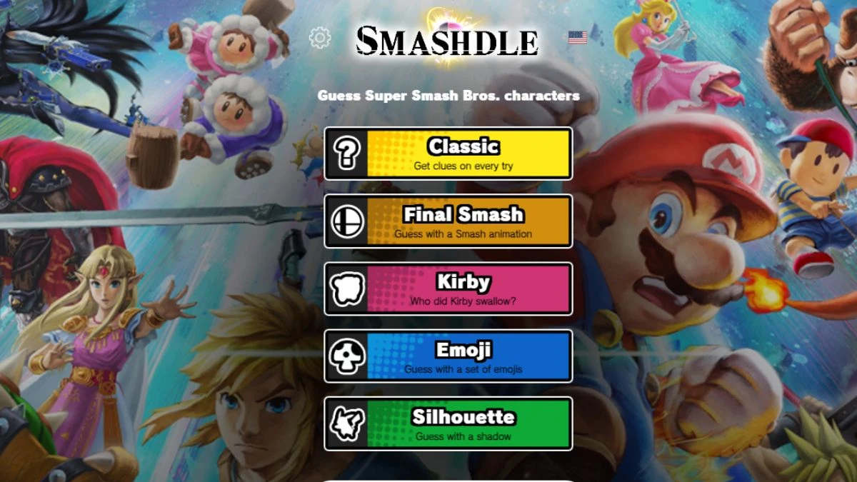 Smashdle Answers Today August 27, 2024: Classic, Final Smash, Kirby, Emoji, Silhouette