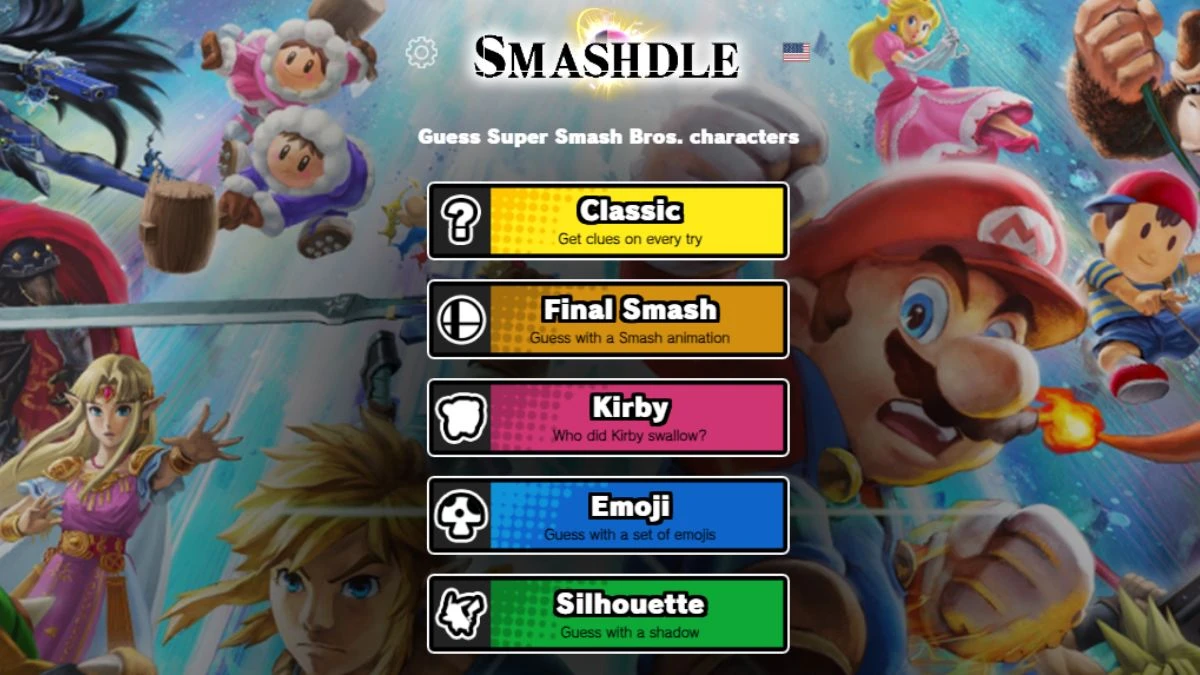 Smashdle Answers Today August 28, 2024: Classic, Final Smash, Kirby, Emoji, Silhouette