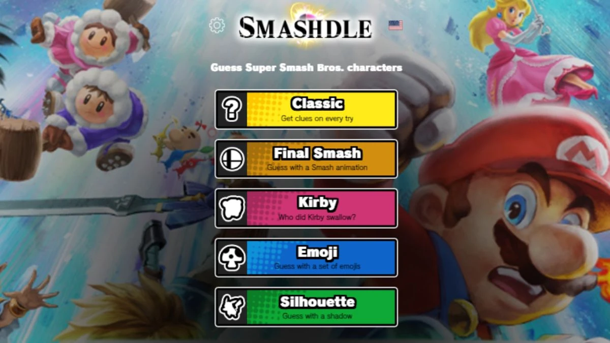 Smashdle Answers Today August 29, 2024: Classic, Final Smash, Kirby, Emoji, Silhouette