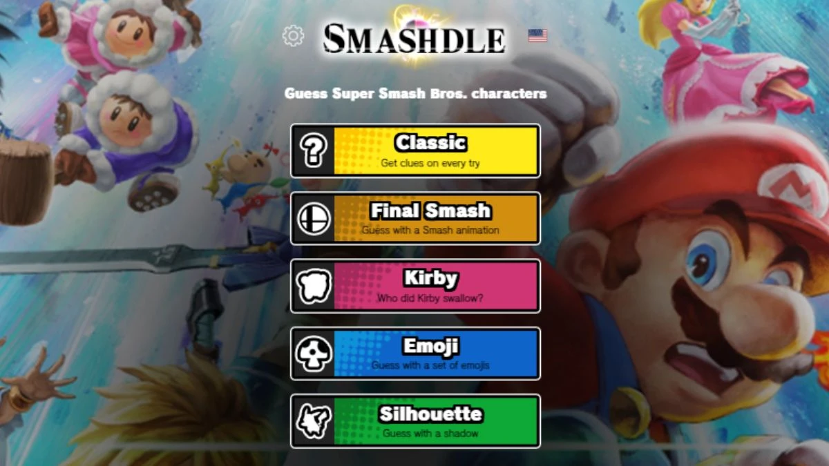 Smashdle Answers Today August 31, 2024: Classic, Final Smash, Kirby, Emoji, Silhouette