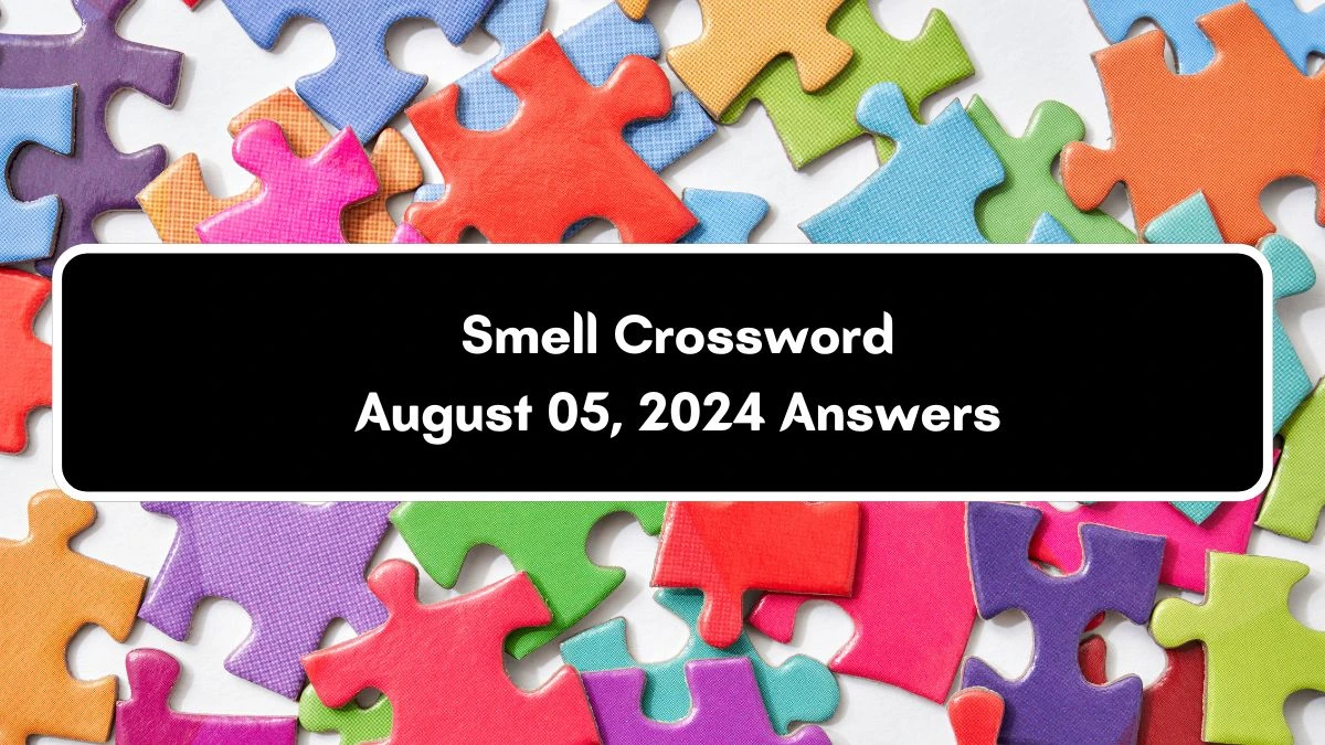 Smell Crossword Clue Puzzle Answer from August 05, 2024