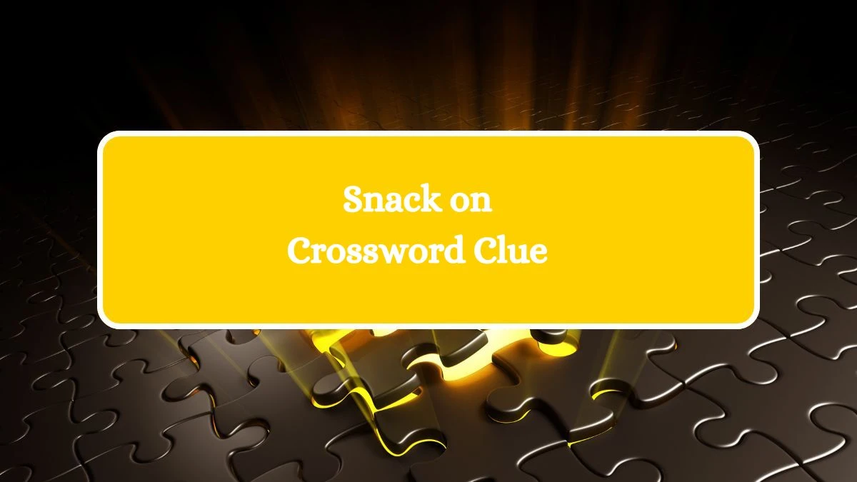 LA Times Snack on Crossword Clue Answers with 4 Letters from August 11, 2024