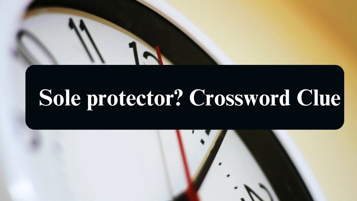 LA Times Sole protector? Crossword Puzzle Answer from August 10, 2024