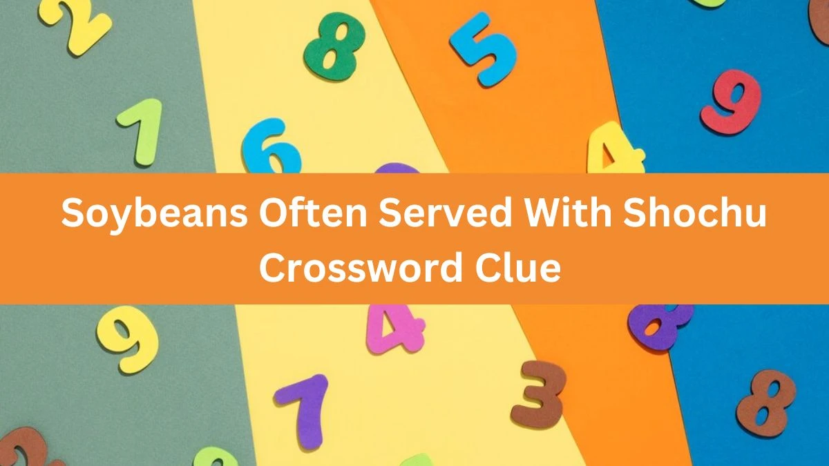 USA Today Soybeans Often Served With Shochu Crossword Clue Puzzle Answer from August 09, 2024