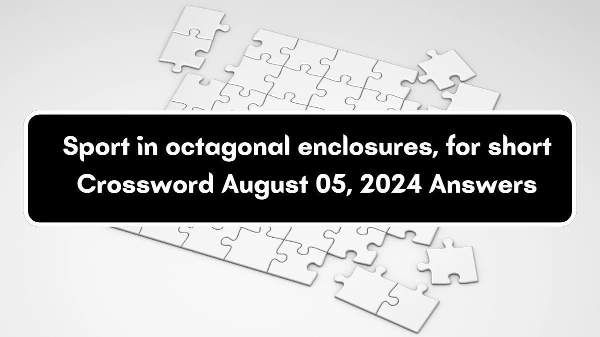 LA Times Sport in octagonal enclosures, for short Crossword Clue Puzzle Answer from August 05, 2024