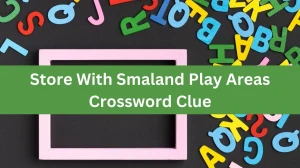 Store With Smaland Play Areas Crossword Clue Puzzle Answer from August 01, 2024