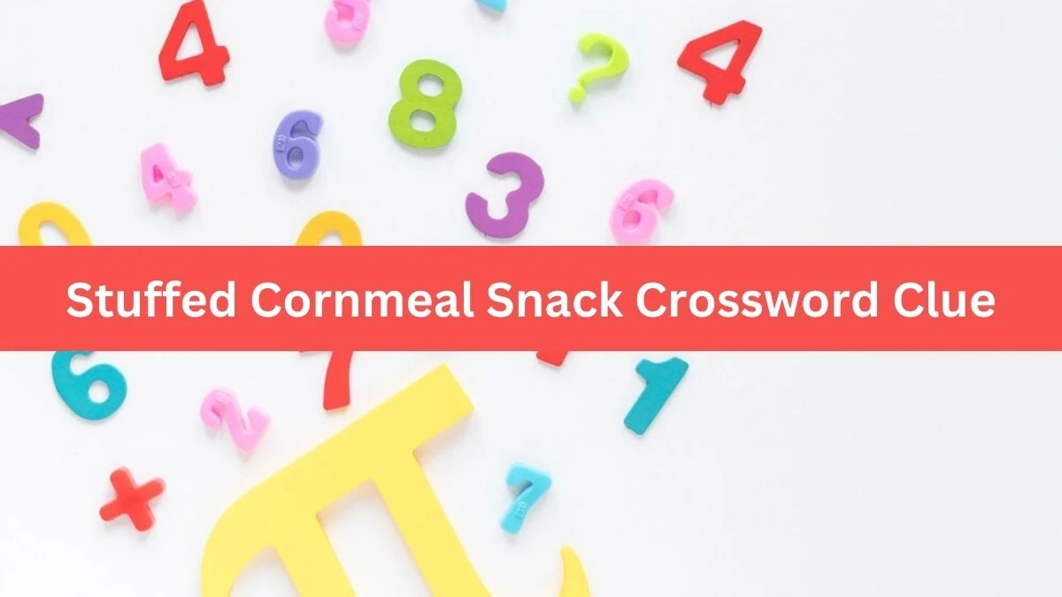 LA Times Stuffed Cornmeal Snack Crossword Puzzle Answer from August 20, 2024