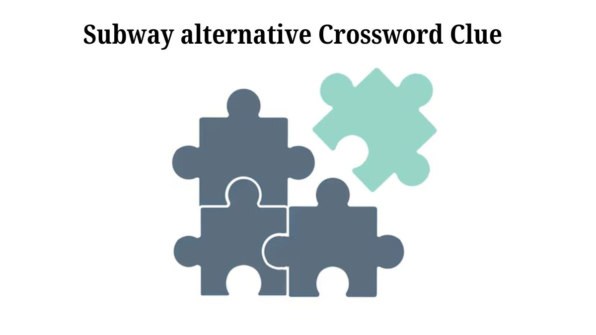 Subway alternative Daily Themed Crossword Clue Answers on August 05, 2024