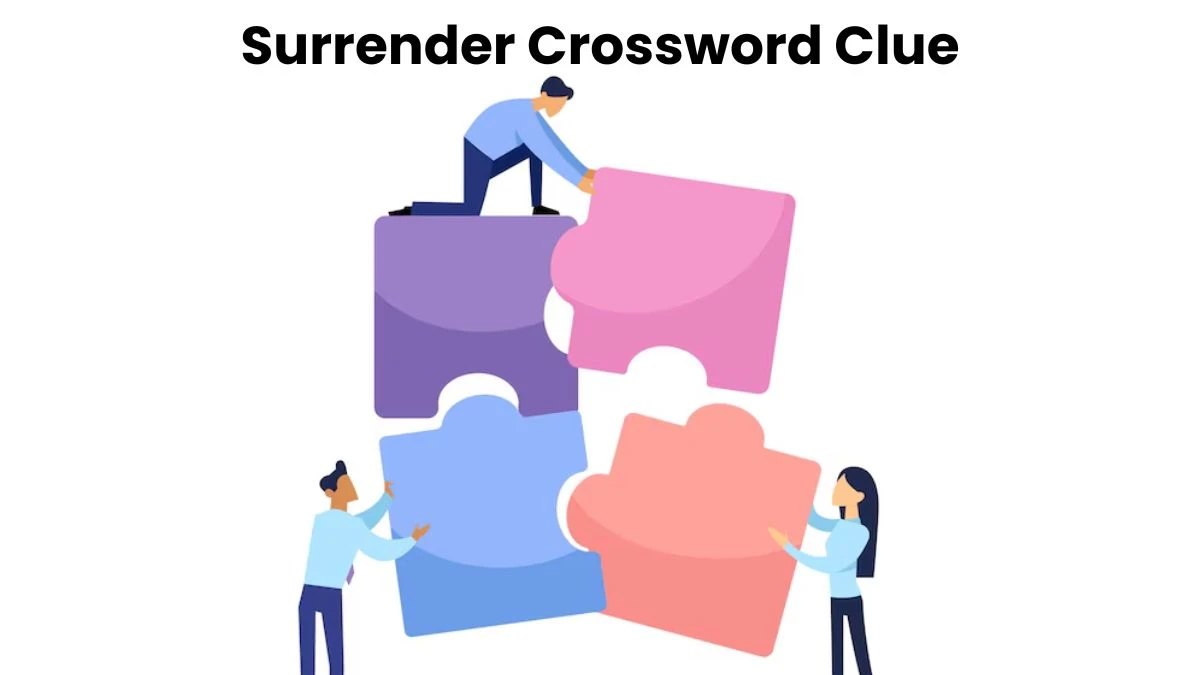 LA Times Surrender Crossword Puzzle Answer from August 18, 2024