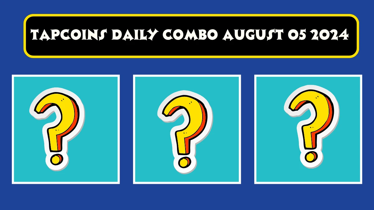 Tapcoins Daily Combo August 05 2024