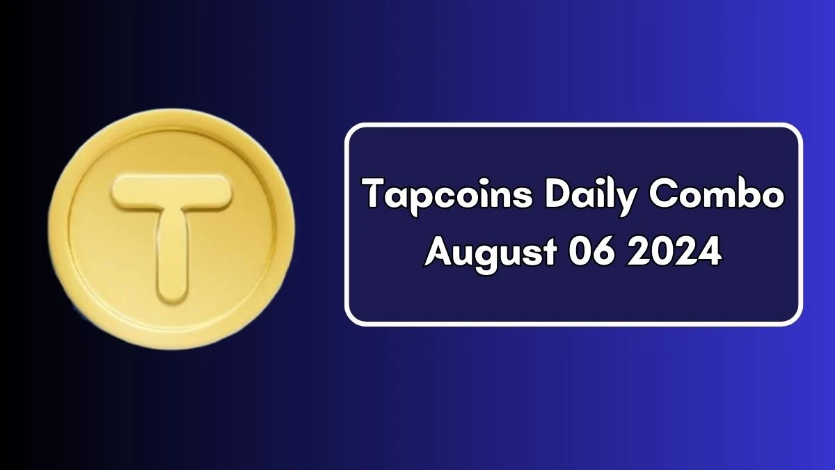 Tapcoins Daily Combo August 06 2024