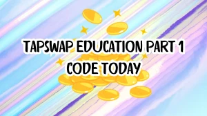 Tapswap Education Part 1 Code Today August 5, 2024