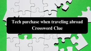 NYT Tech purchase when traveling abroad Crossword Clue Puzzle Answer from August 04, 2024