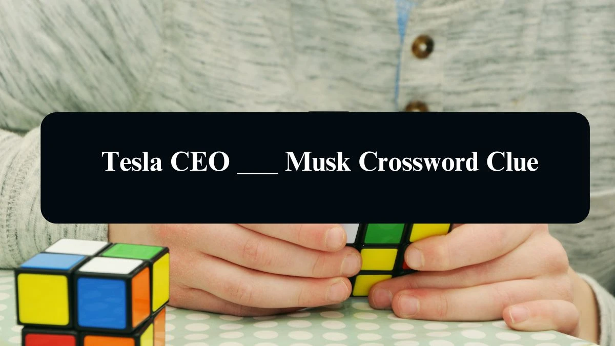 Tesla CEO ___ Musk Daily Themed Crossword Clue Puzzle Answer from August 21, 2024