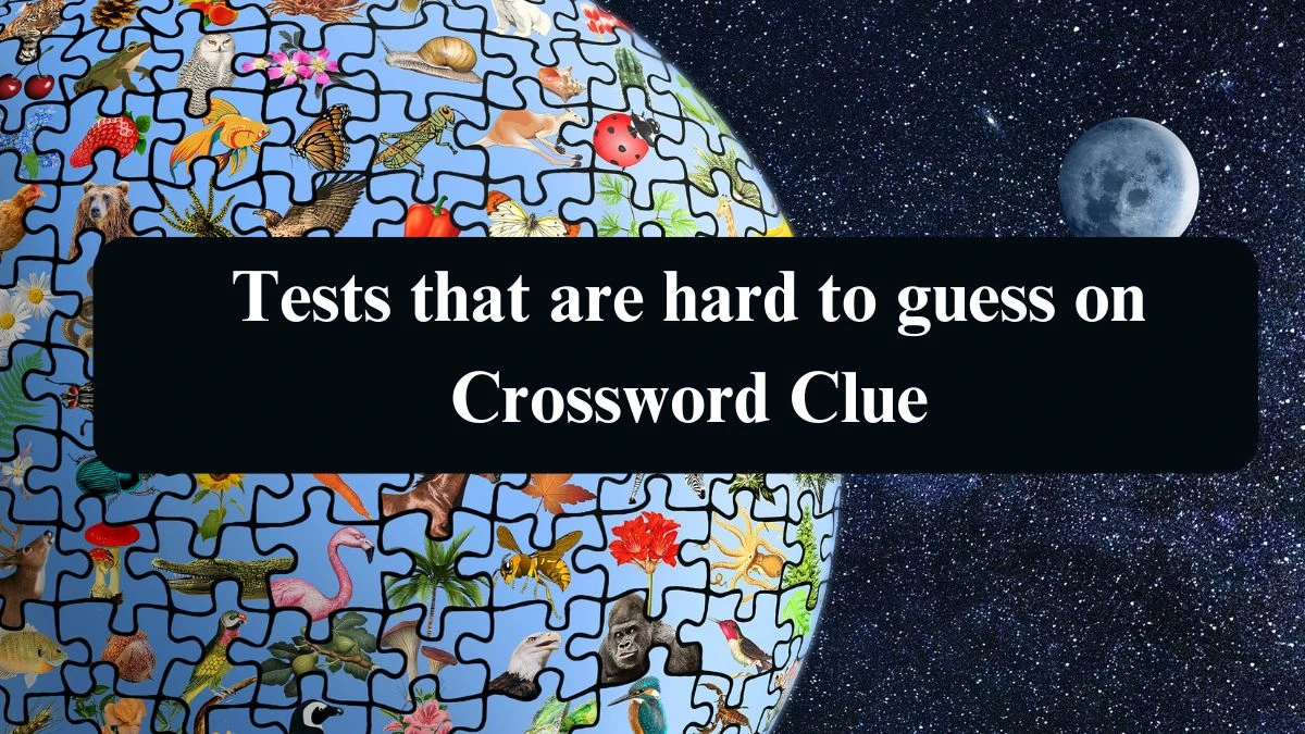 LA Times Tests that are hard to guess on Crossword Puzzle Answer from August 17, 2024